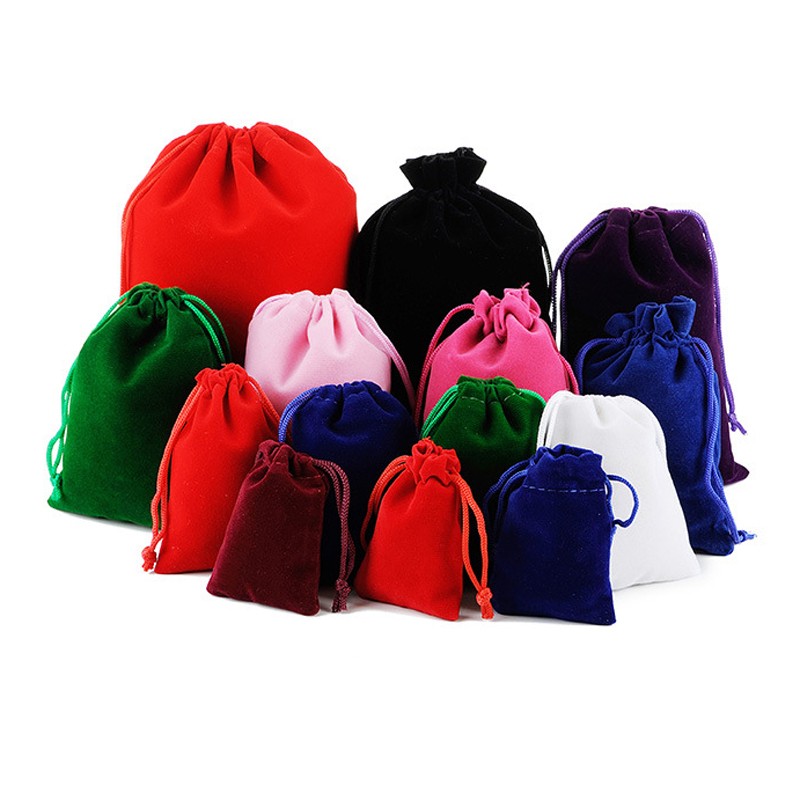 Jewelry Pouch Manufacturer - Luxury Suede Drawstring Bag