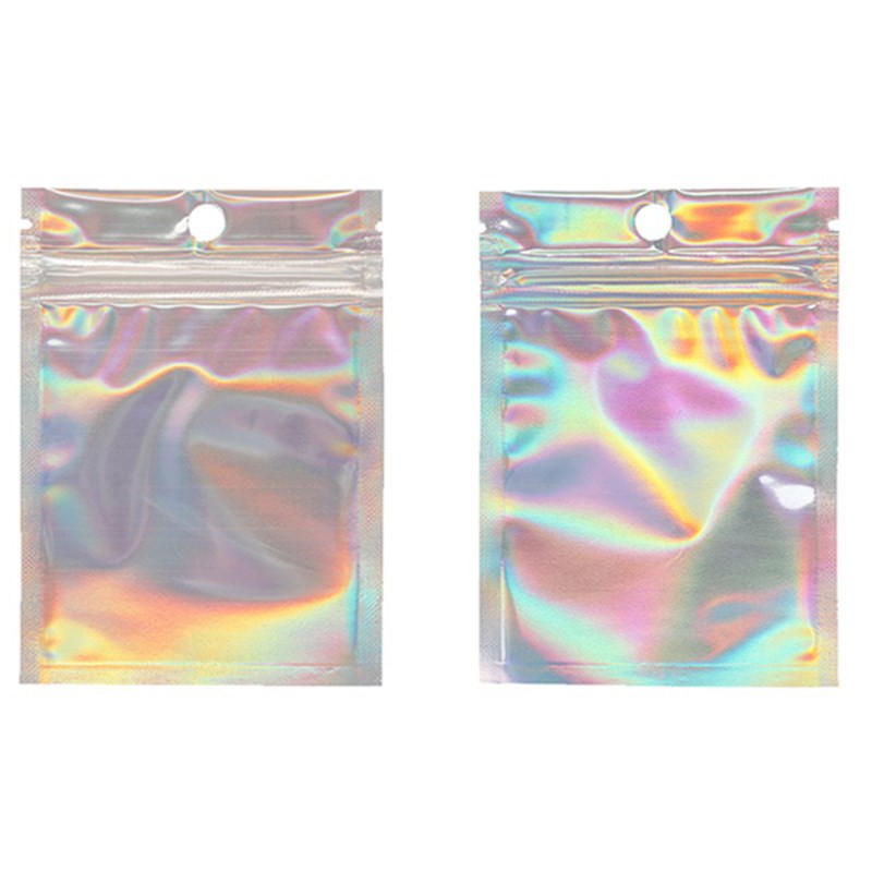 Jewelry Bag Factory - Custom Rainbow Color Zipper Laser