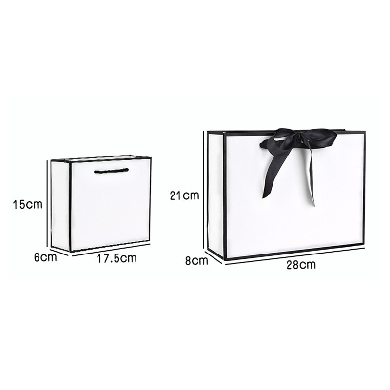 Packaging Paper Bag Factory - Custom Ribbon Handle Luxury