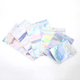 Jewelry Bag Factory - Custom Rainbow Color Zipper Laser