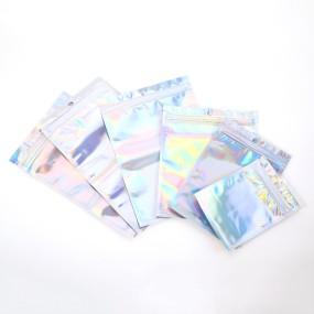 Jewelry Bag Factory - Custom Rainbow Color Zipper Laser