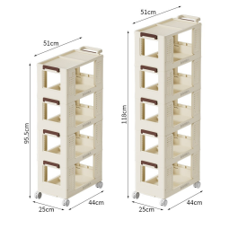 Storage Rack Manufacturer - Collapsible Corner with Wheels Stand Type