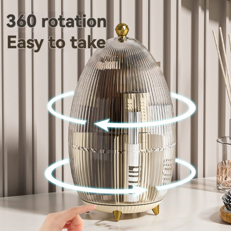 Cosmetic Display Case Manufacturer - Functional Flexible Egg Style Makeup Organizer