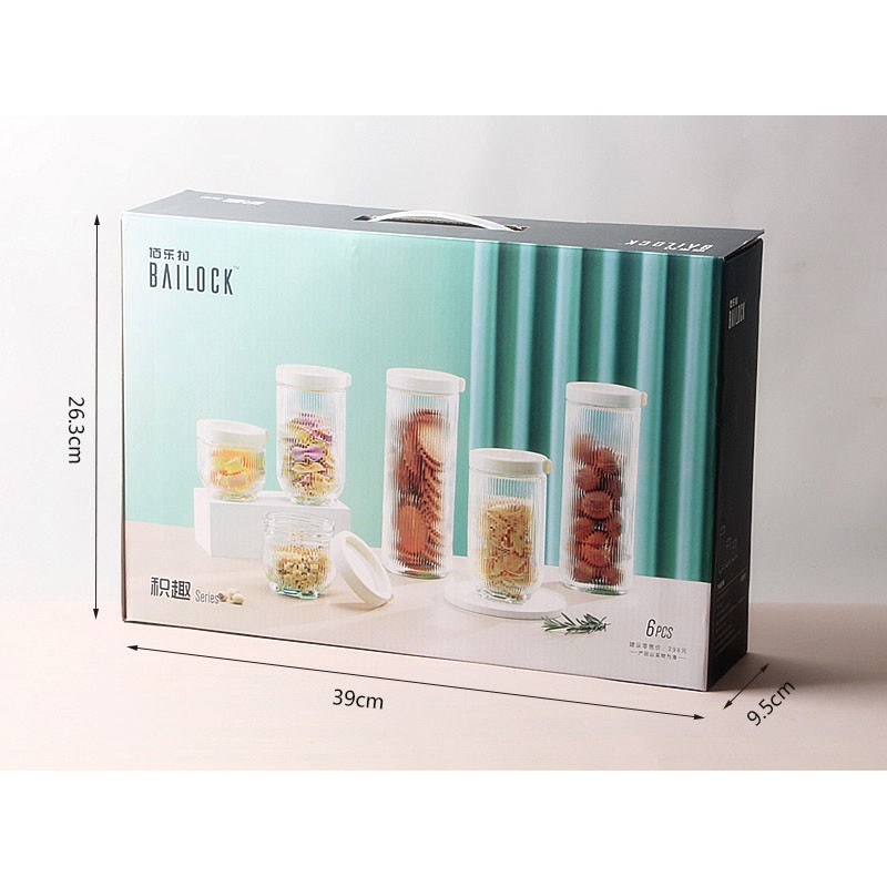 Vacuum Glass Jar Manufacturer - Stackable Square Container with Lids