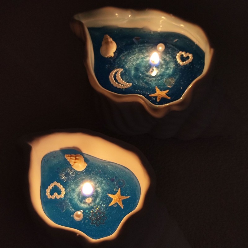 Jelly Wax Candle Manufacturer - Conch Decorative Luxury Gift