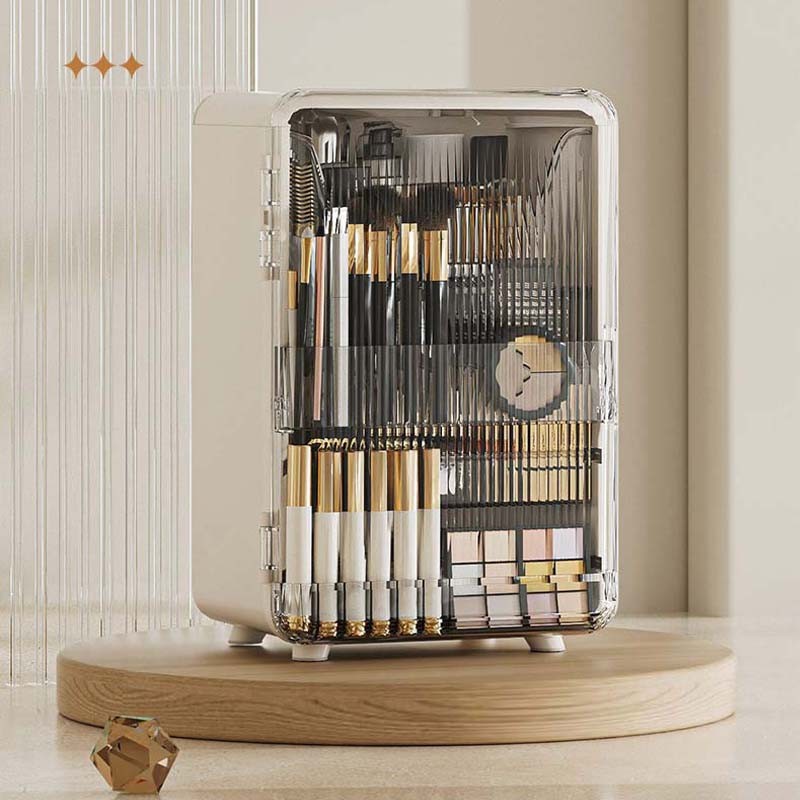 Jewelry Box Manufacturer - Pink Round Double Tier Classic