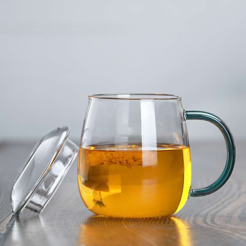 Iced Coffee Cup Manufacturer - Glass with Bamboo Lid