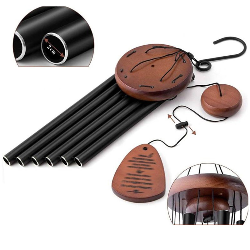Aluminum Wind Chime Manufacturer - 6-tube Metal Garden