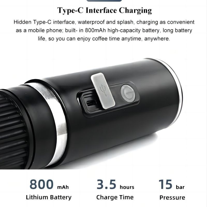 Portable Coffee Machine Manufacturer - Capsule Maker Travel Friendly