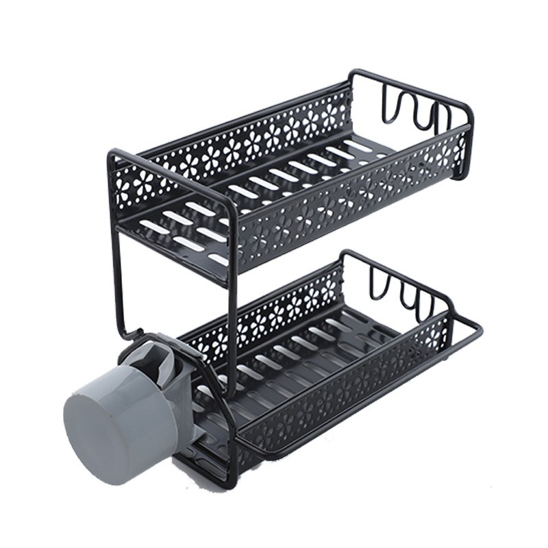 Kitchen Organizer Manufacturer - Stainless Steel Soap Holder Rag Rack
