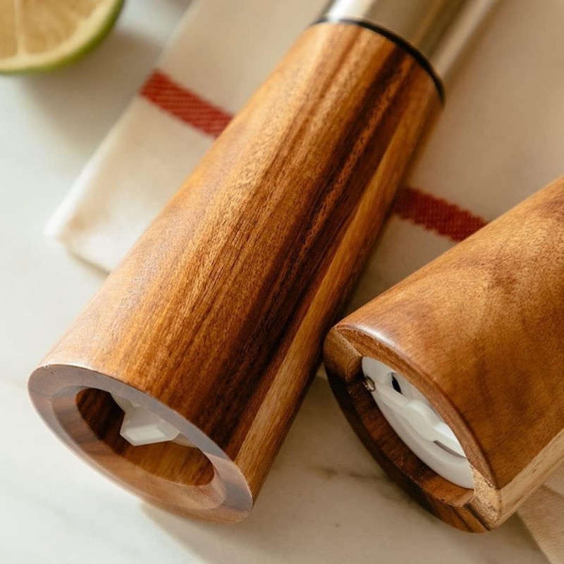 Pepper Grinder Manufacturer - Acacia Wood Manual Adjustable