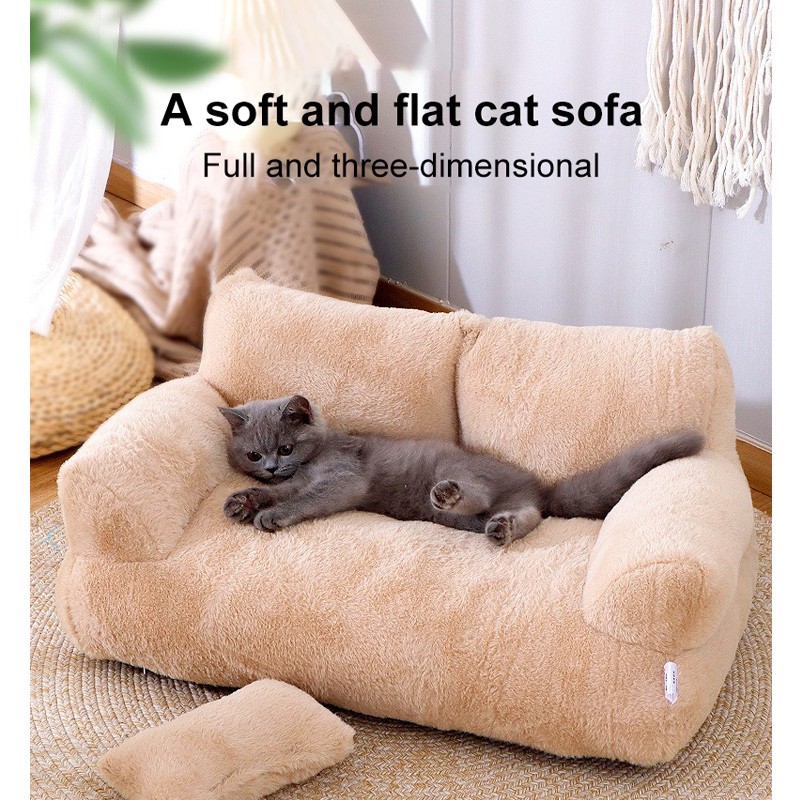 Plush Cat Bed Manufacturer - Doughnut Design Warm Bed