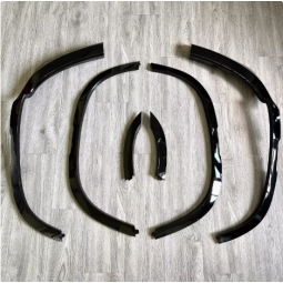 Fender Flares Factory - Gloss Black for Defender 90