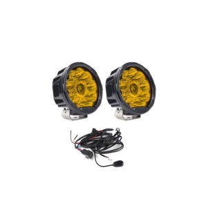 LED Driving Light Manufacturer - 5.75 Inch Yellow for BJ40