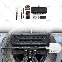 License Plate Holder Factory - Lockable with Flagpole