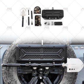 License Plate Holder Factory - Lockable with Flagpole