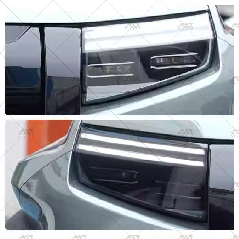 Headlight Film Factory - Smoked Black TPU for Leopard 3