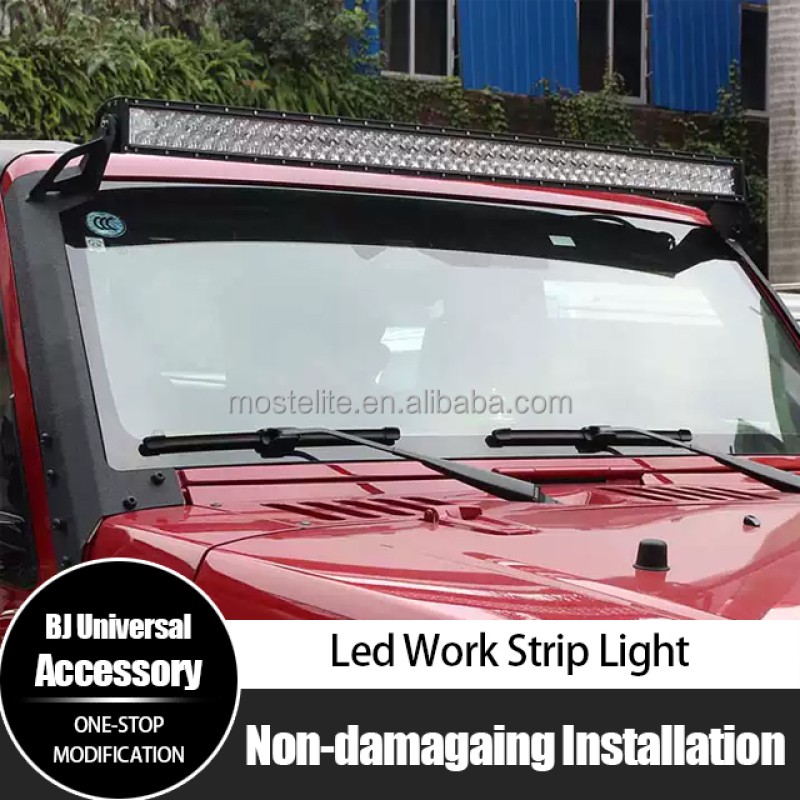 LED Bar Manufacturer - 288W Two Row White for BJ40