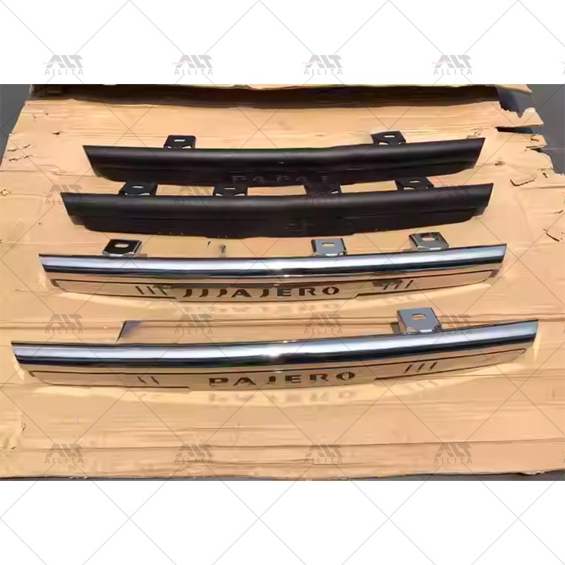 Bumper Spotlight Factory - Stainless Steel Bracket for Pajero