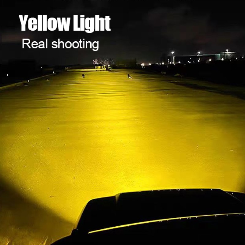 LED Driving Light Manufacturer - 5.75 Inch Yellow for BJ40