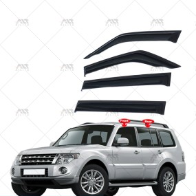 Window Visor Manufacturer - ABS 4 Pieces for Pajero
