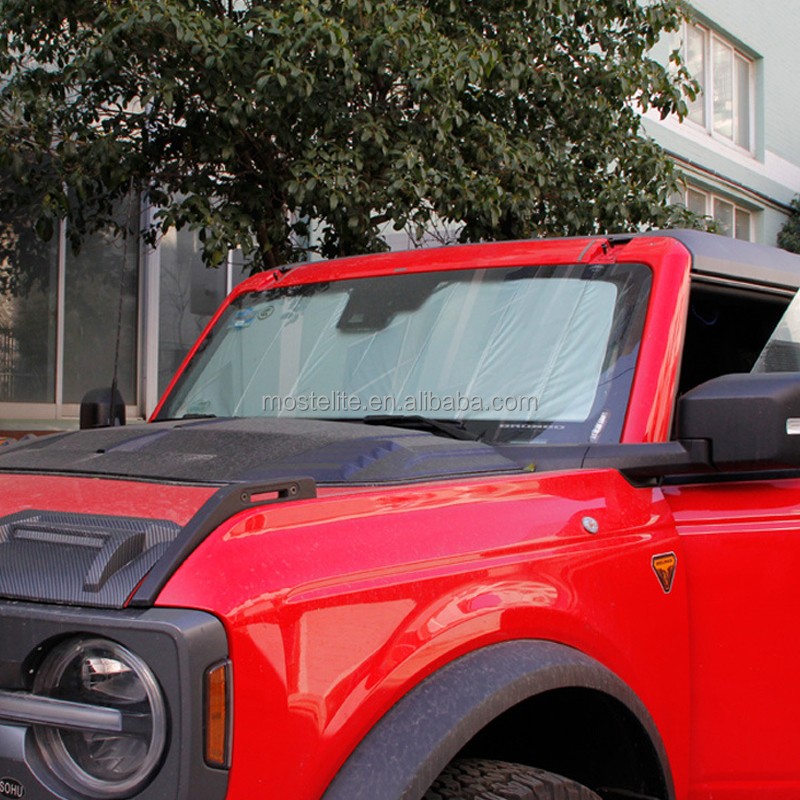 Window Visor Factory - Aluminum Foil for Bronco