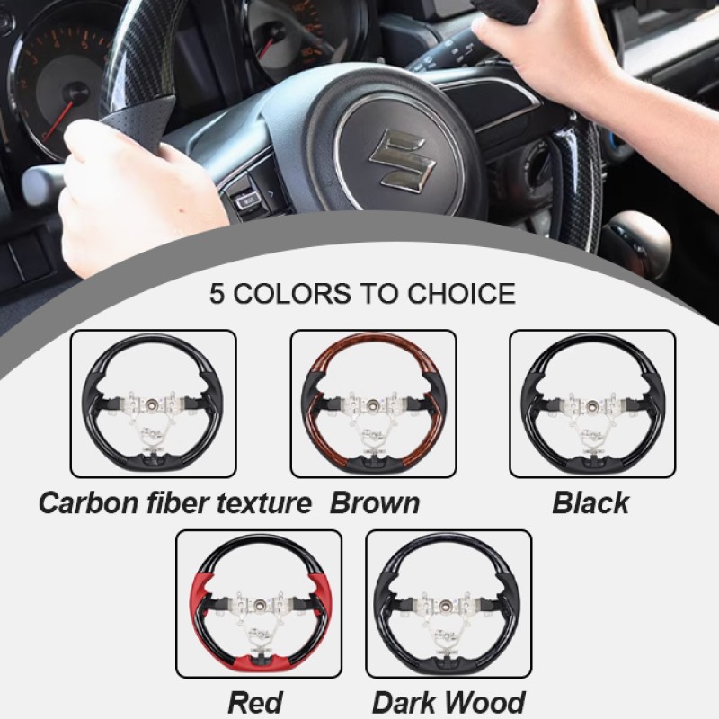Steering Wheel Factory - Carbon Fiber Pattern for Jimny