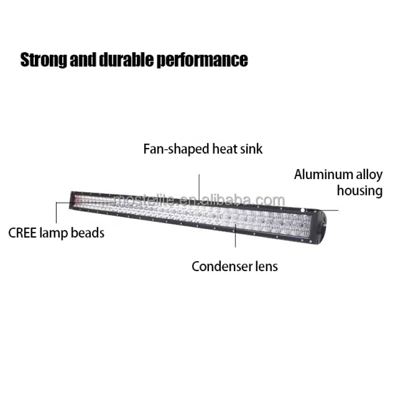 LED Bar Manufacturer - 288W Two Row White for BJ40