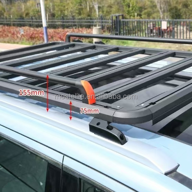 Roof Rail Factory - Aluminum Alloy 2 Pieces for BJ40