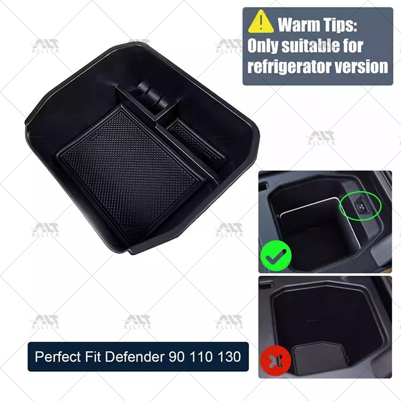 Console Organizer Factory - Armrest Storage for Defender 110