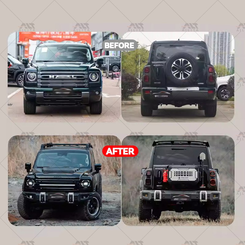 Body Kit Manufacturer - Manganese Steel Bumpers for H9