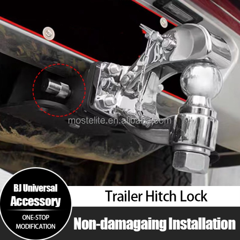 Trailer Hitch Lock Factory - Steel Tubular for BJ40