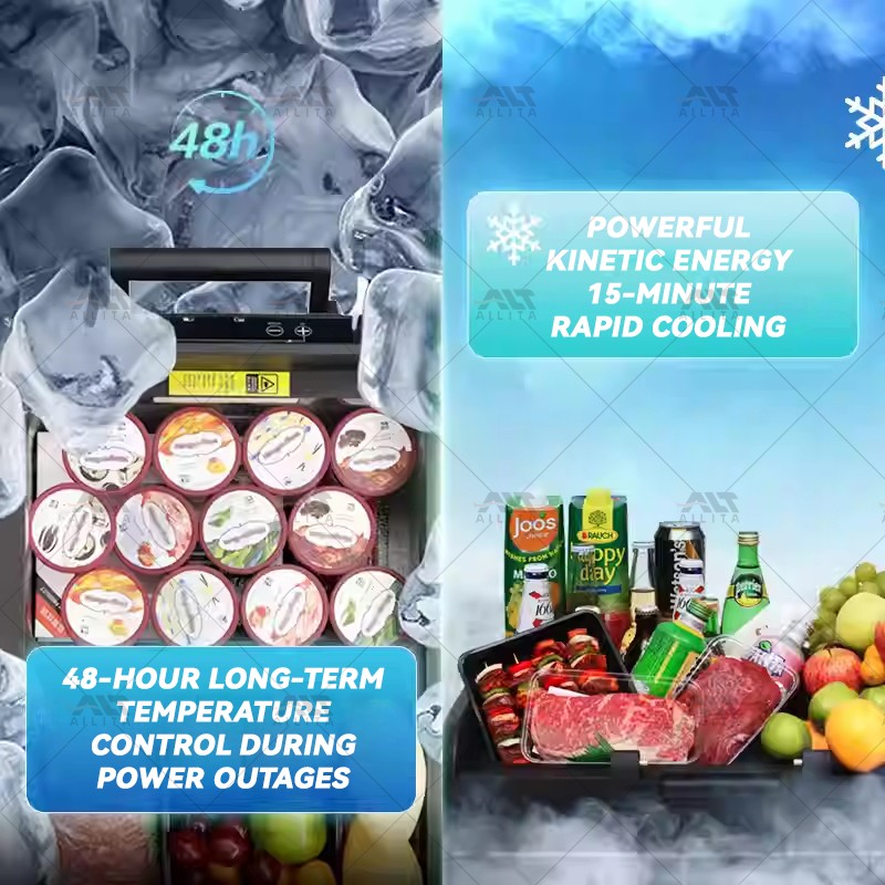 Car Refrigerator Factory - 55L Dual Temperature Control