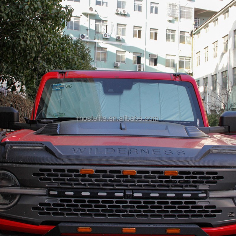 Window Visor Factory - Aluminum Foil for Bronco