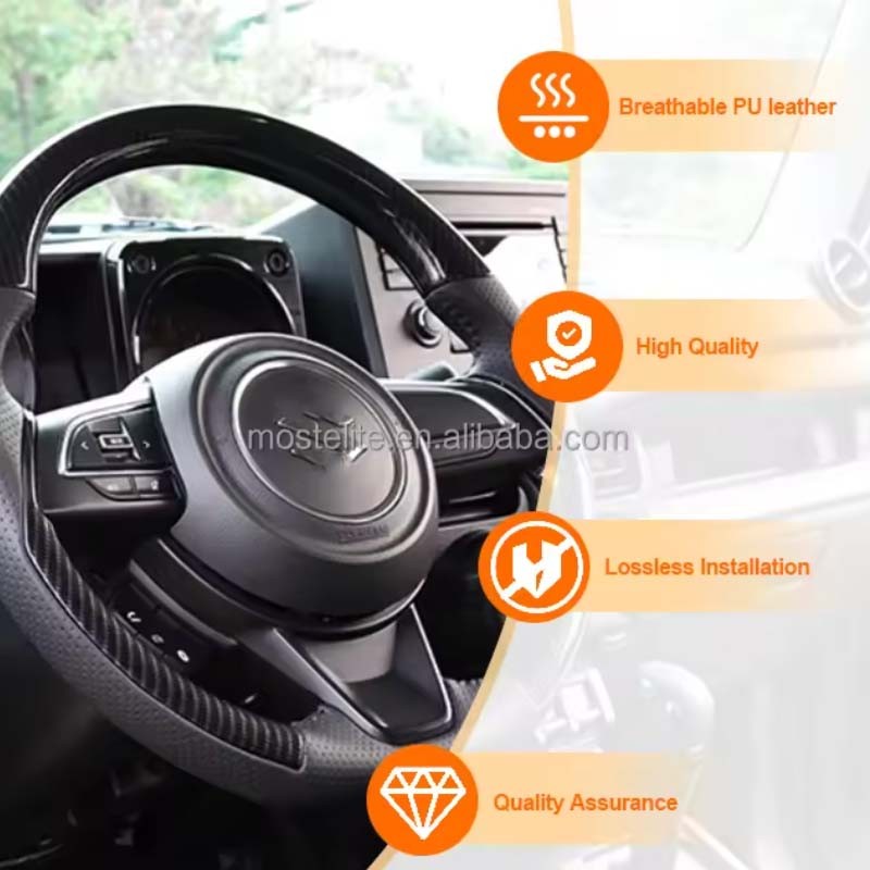 Steering Wheel Factory - Carbon Fiber Pattern for Jimny