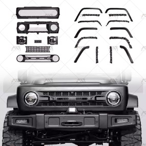 Grille Fender Flares Factory - Headlights Kit for BAW 212