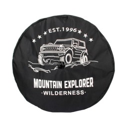 Spare Tire Cover Manufacturer - Waterproof Off-Road for Bronco