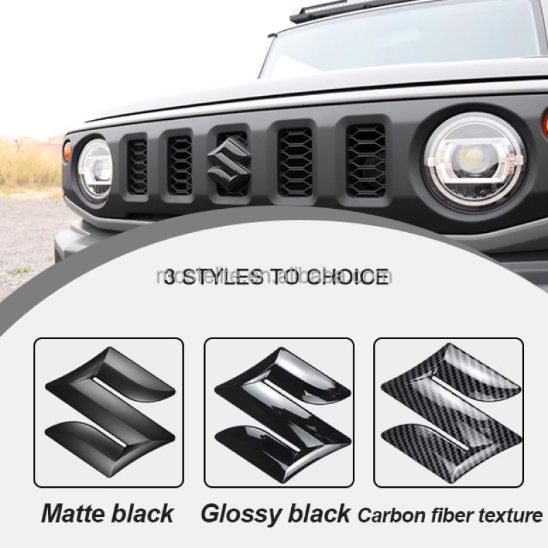 Grill Badge Manufacturer - Carbon Fiber Logo for Jimny