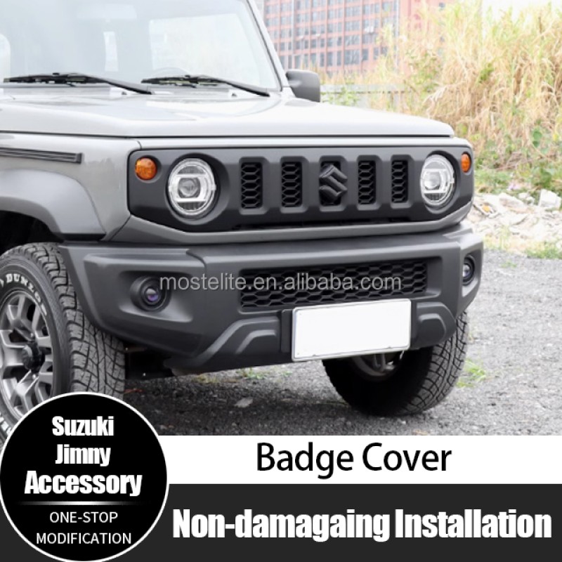 Grill Badge Manufacturer - Carbon Fiber Logo for Jimny