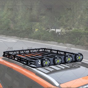 Roof Basket Factory - Stainless Steel with LED for Renegade