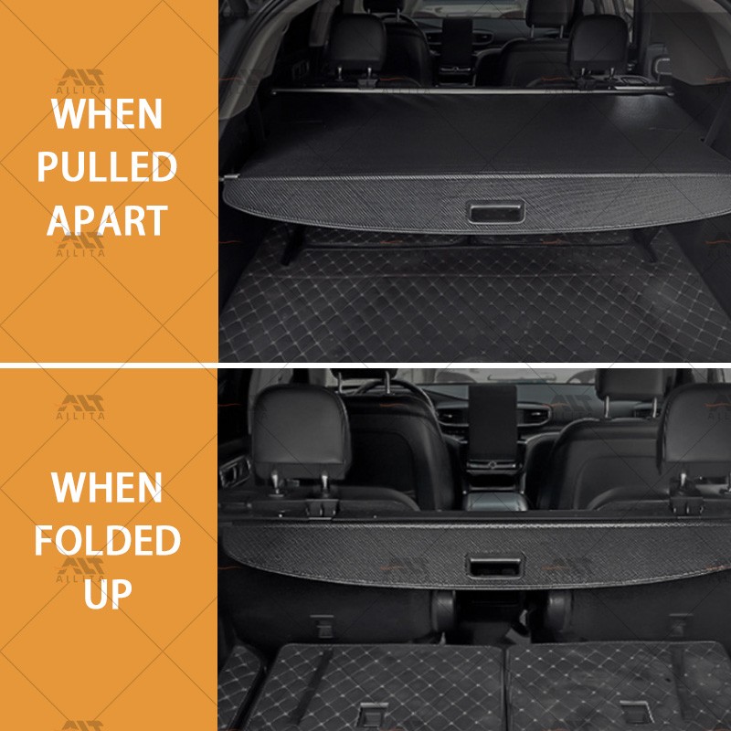 Trunk Storage Curtain Factory - Leather Partition for MG ZS