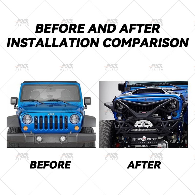 Front Bumper Manufacturer - Off-Road Body Kit for Jeep JL
