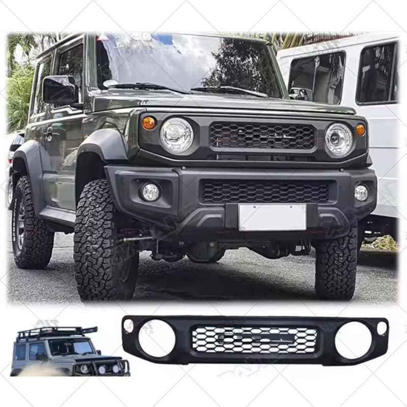 Car Grille Manufacturer - Black Front Grille for Jimny