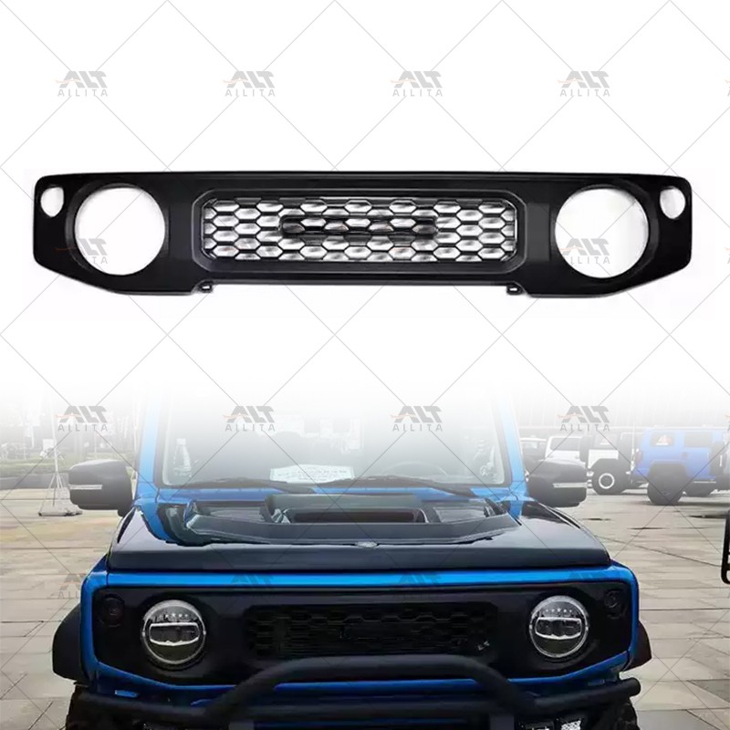Car Grille Manufacturer - Black Front Grille for Jimny