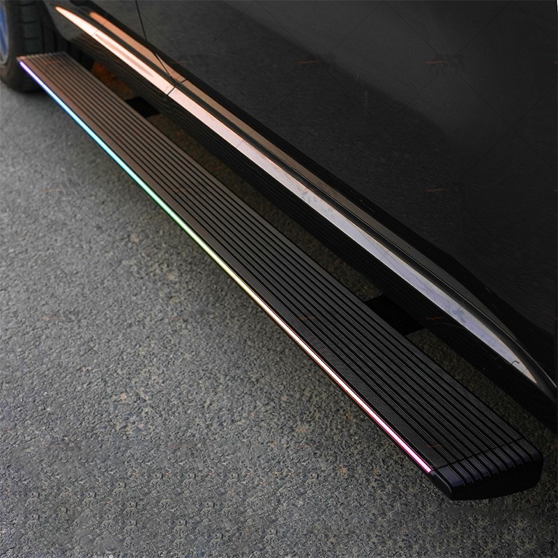 Side Steps Manufacturer - Stainless Steel with Light for Pajero