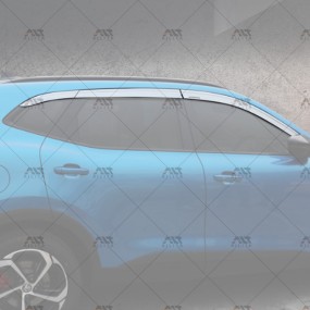 Window Visor Manufacturer - Inset Sun Rain Shield for MG ZS