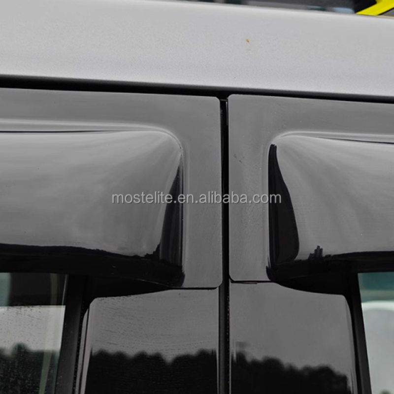 Window Deflectors Factory - Black Rain Guard for Dodge Nitro