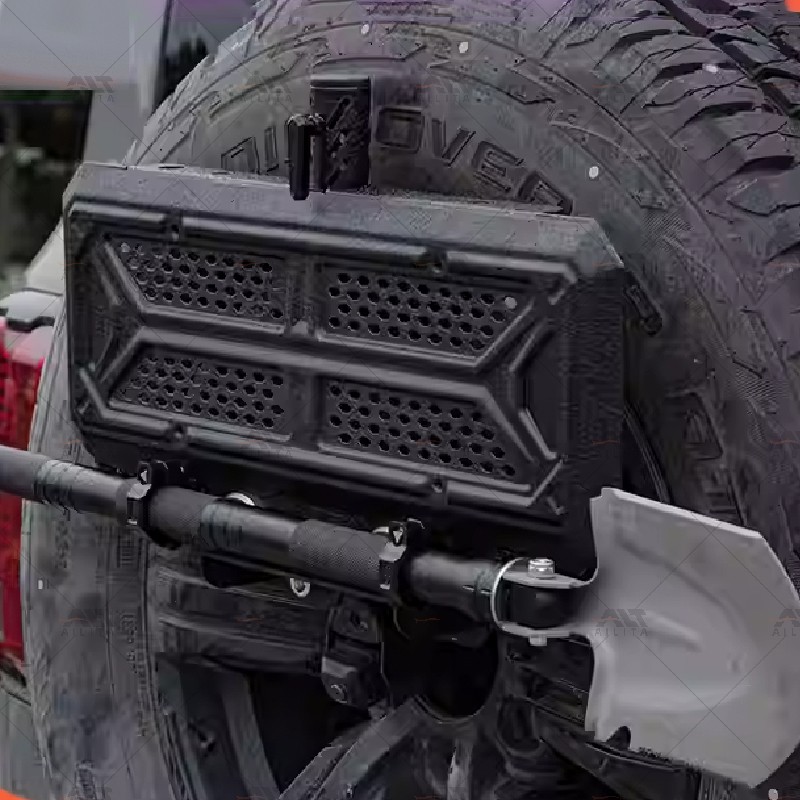 License Plate Holder Factory - Lockable with Flagpole