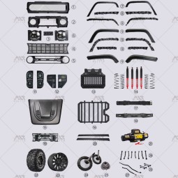 Body Kit Manufacturer - Full Bumper Kit for BAW 212
