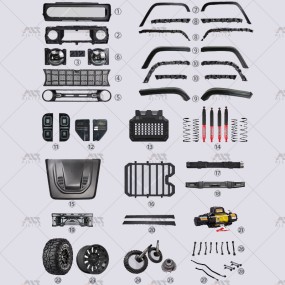 Body Kit Manufacturer - Full Bumper Kit for BAW 212